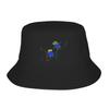 Pepe The Frog Bucket Hat Summer  Classic FisherUnisex Hats For Unisex Portable Hunting Caps Street Style Graphic Sunscreen Hats