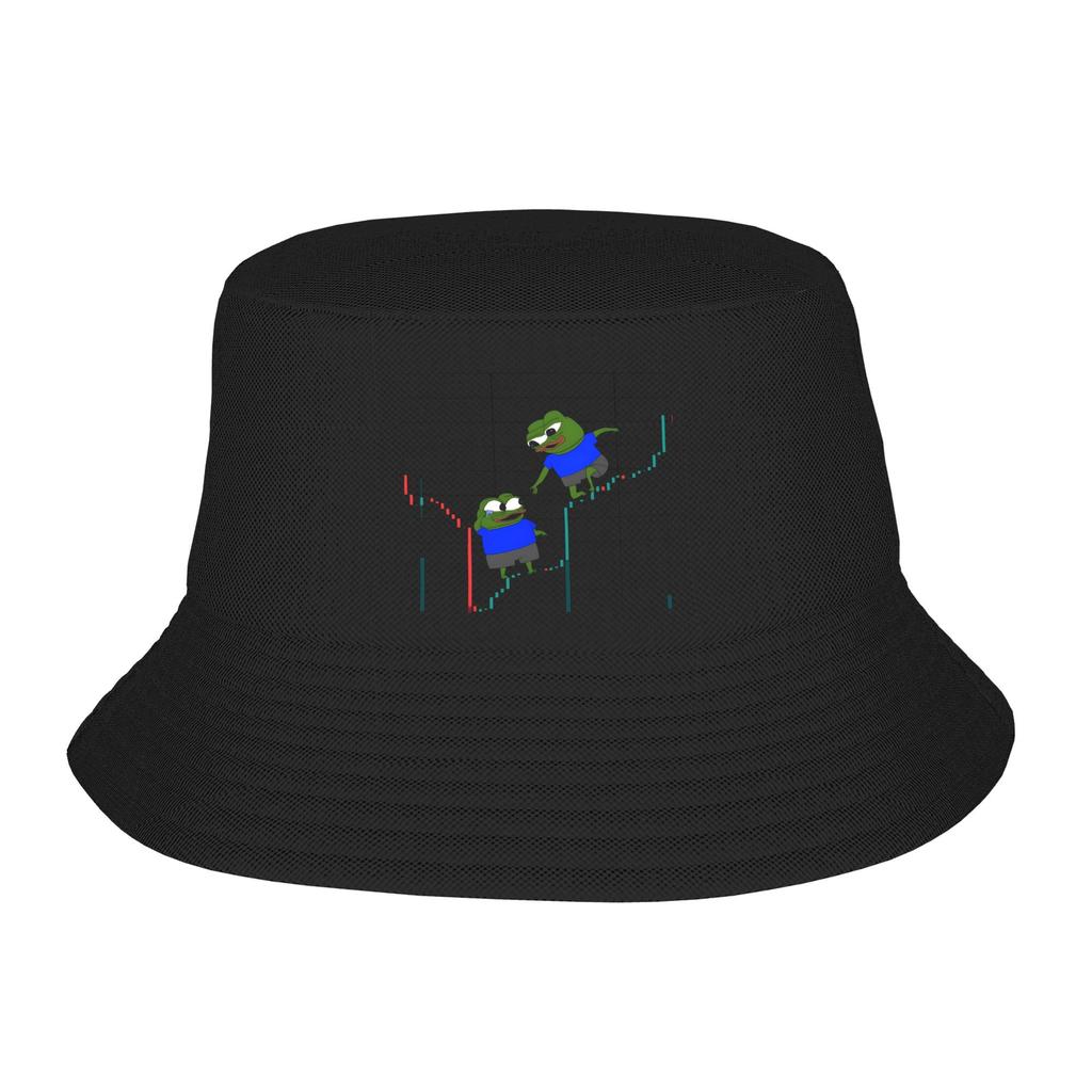 Cappello da Pescatore Pepe The Frog Cappellini da Esterno Unisex per Moda Unisex Cappellino Pieghevole Personalizzato Fai da Te Cappelli Protezione Solare Pesca