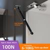 1 יחידה 80N/100N/120N צירים לרהיטים תמיכה לפתיחה וסגירה רכה (Soft Close) 1 יחידה הידראולית להרמת דלתות רהיטים שקטה לארון מטבח