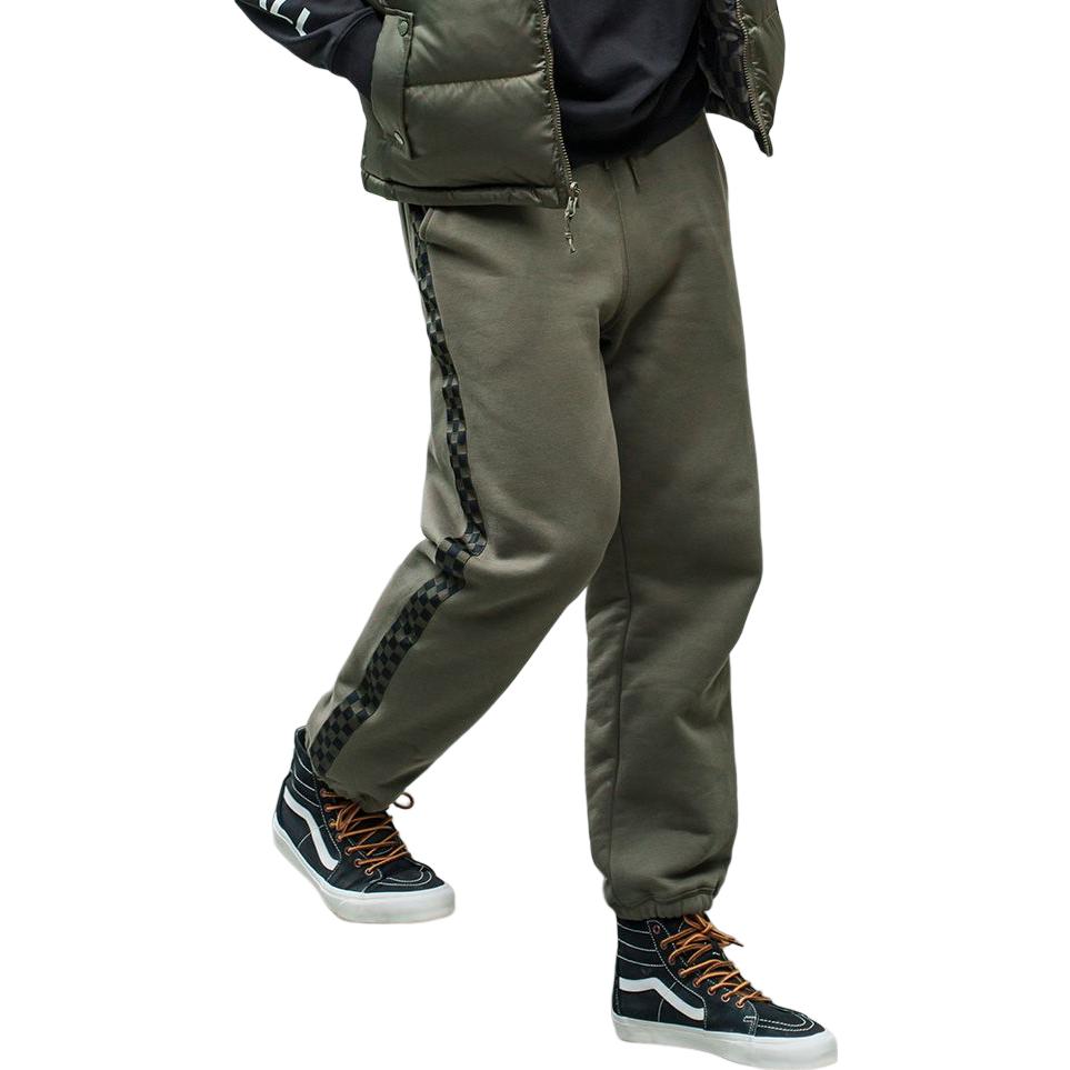 Vans Joggers Sportivi Retro a tinta unita con stampa logo Unisex Joggers Verde VN00090XKCZ