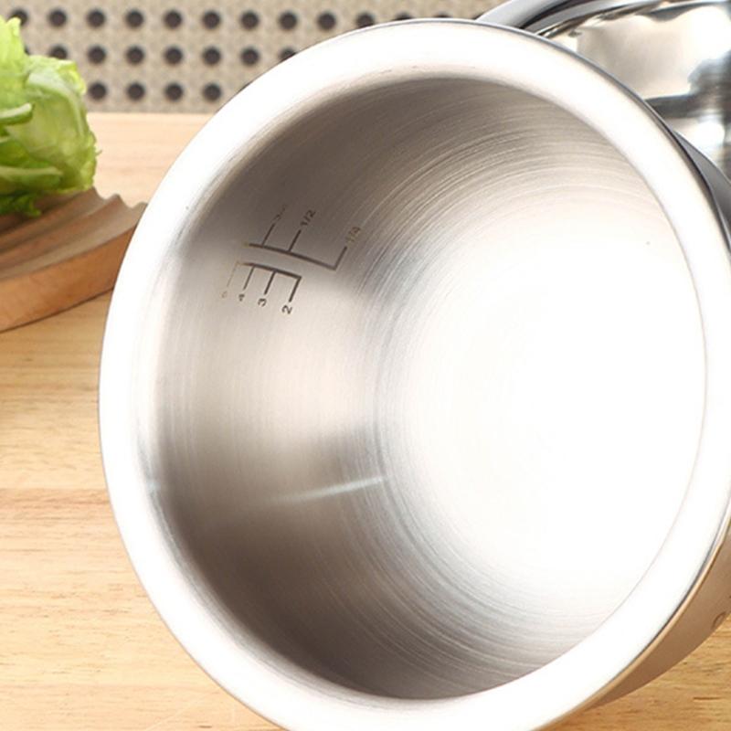 Multiple Capacity Electric Cooker Inner Pot 2L to 5L Sizes Stainless Steel Surfaces Enhanced Heat Distribution System