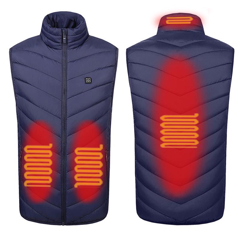 Smart Electric Heated Vest - Rechargeable, Constant Temperature Heating Apparel