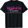 Men's and Women's T-shirts NEW LIMITED The End Of An Error - Funny Divorce Design Best Tee T-Shirt S-3XL