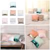 Fashion Long Furs Sequins Patchworks Decorative Cushions Cover Bling Embroidered Square Pillow Cover Cushions Case