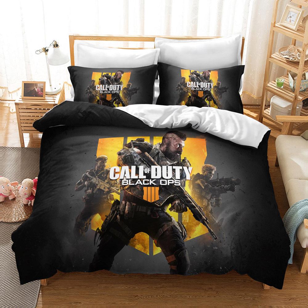 Call Of Duty Warzone Bedding Set Single Twin Full Queen King Size Game Bed Set Aldult Kid Bedroom Duvet cover Sets 3D Print 016