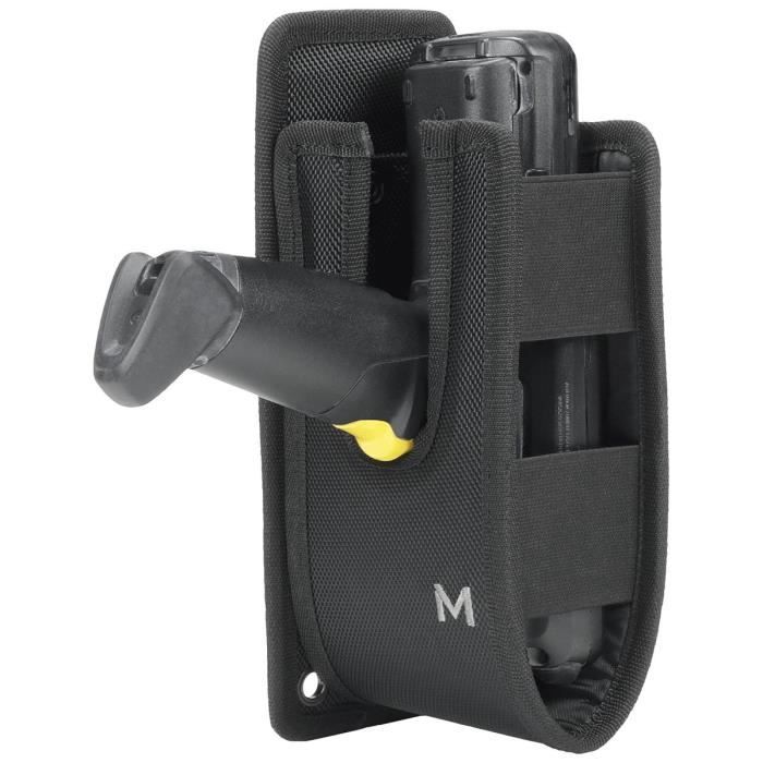 MOBILIS Refuge Holster pour terminal de saisie Gun avec ceinture 90x240x700 Noir