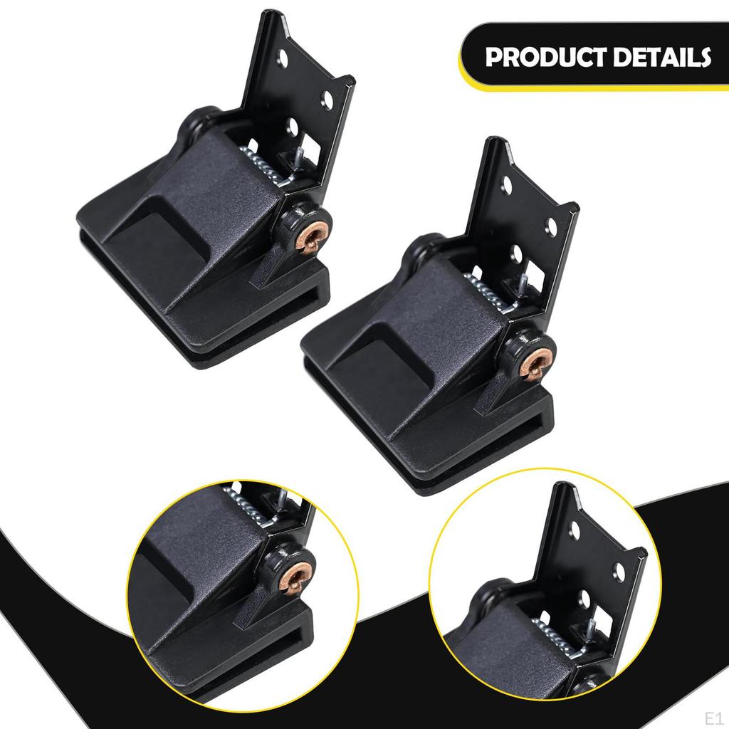 2 Stück Plattenspieler Staubschutzscharnier Ersatz Einfache Installation Robuste Teile Vinyl