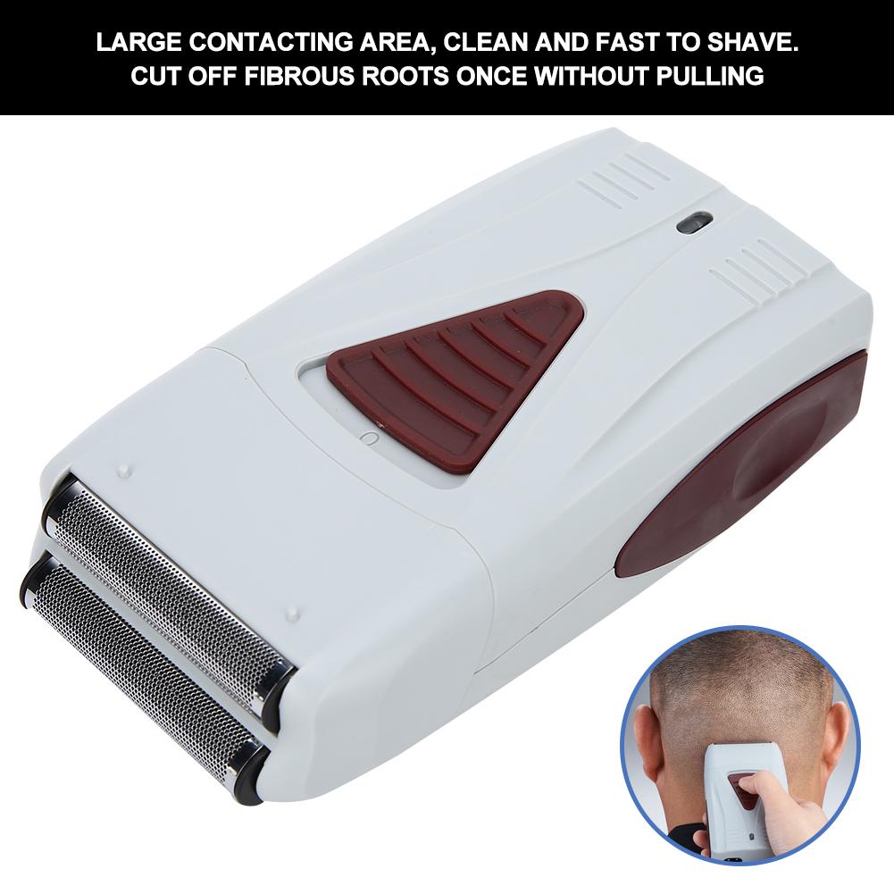 USB Rechargeable Reciprocating Electric Shaver Beard Trimmer for Razor Tool Grey
