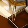 Bamboo Joint Zircon Bracelet Light Luxury Fashion Versatile Elegant Minimalist Women Jewelry