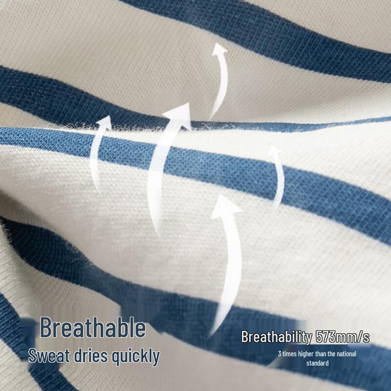 Boy's Striped Short-Sleeve T-Shirt