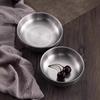 ZISIZ Vintage Korean Stainless Steel Dipping Dishes