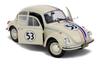 SOLID O Beetle Volkswagen Diecast Car S1800505 Beetle Harvey White 1/18