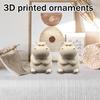 3D Printed Creative And Grumpy Hippo Cute And Home Decor Ornament