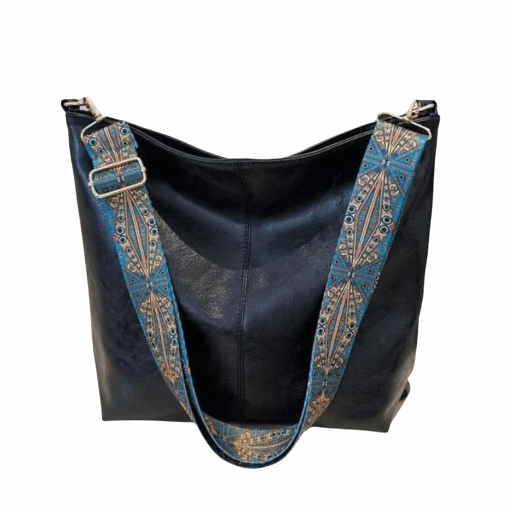 Elegant PU Leather Tote Bag Large Capacity Bucket Bag Ins Vintage Shoulder Bag  Streetwear