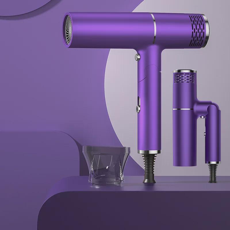 Uscător de păr pliabil european: Putere mare, utilizare acasă și în salon, vânzare excelentă, design elegant