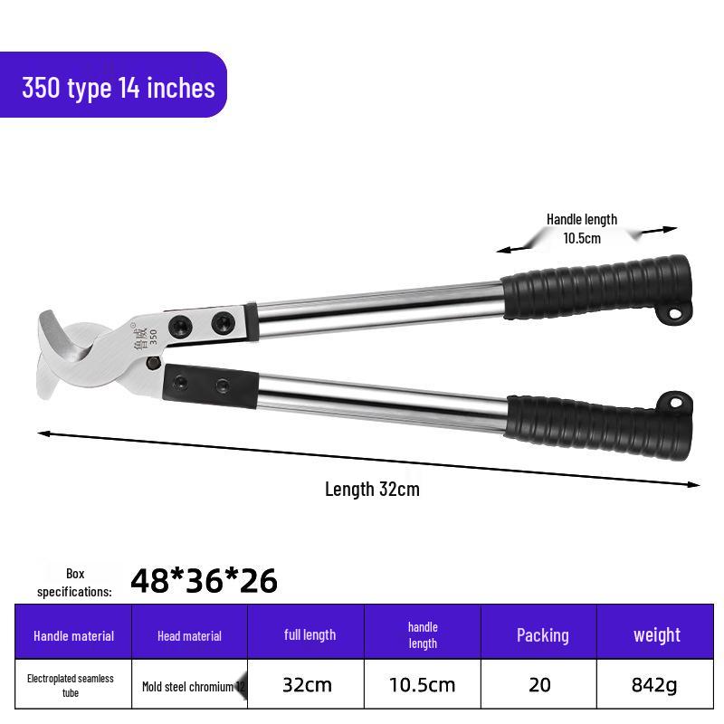 Многофункциональные телескопические кабельные ножницы Luwei: Экономящие труд кусачки для проволоки, меди и алюминия.