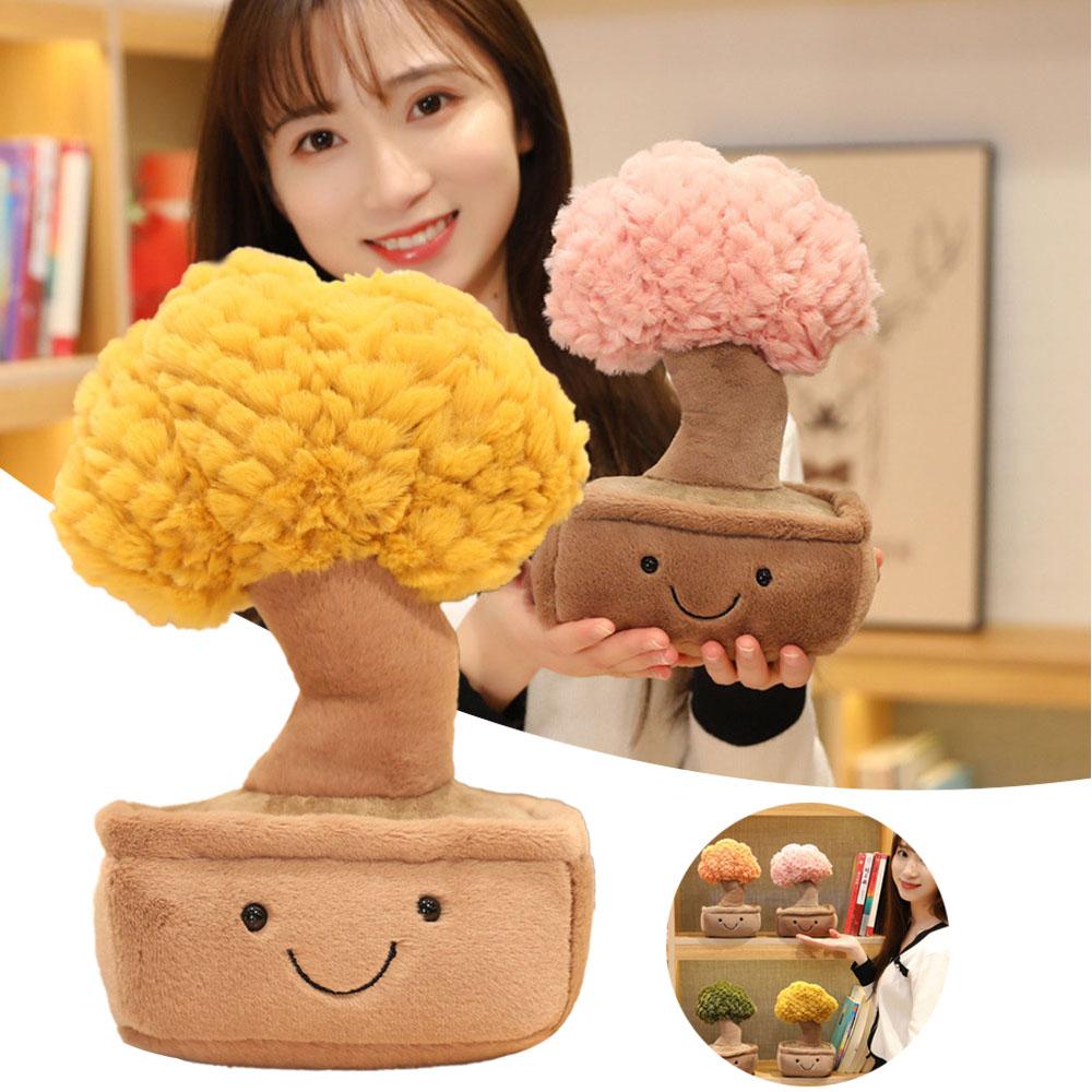 Plants Hugging Pillow Plush Stuffed Plants Stuffed Collection Throw Pillow