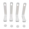 4Pcs Strong Clamping Force Bed Sheet Holders White Quilt Sheet Buckle Bed Sheet Clips  Mattress