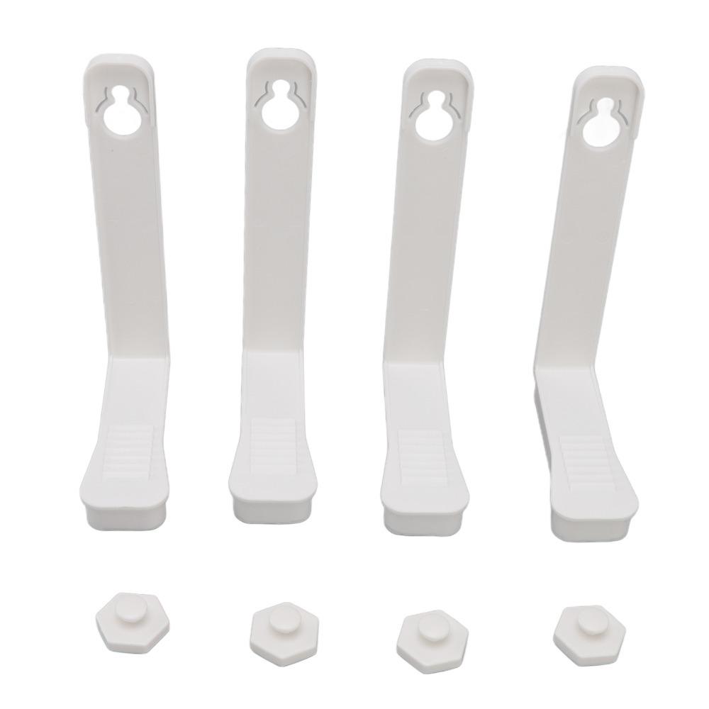 4Pcs Non-Skid Bed Sheet Clips White Quilt Sheet Buckle Adjustable Bed Sheet Holders  Bed Sheets