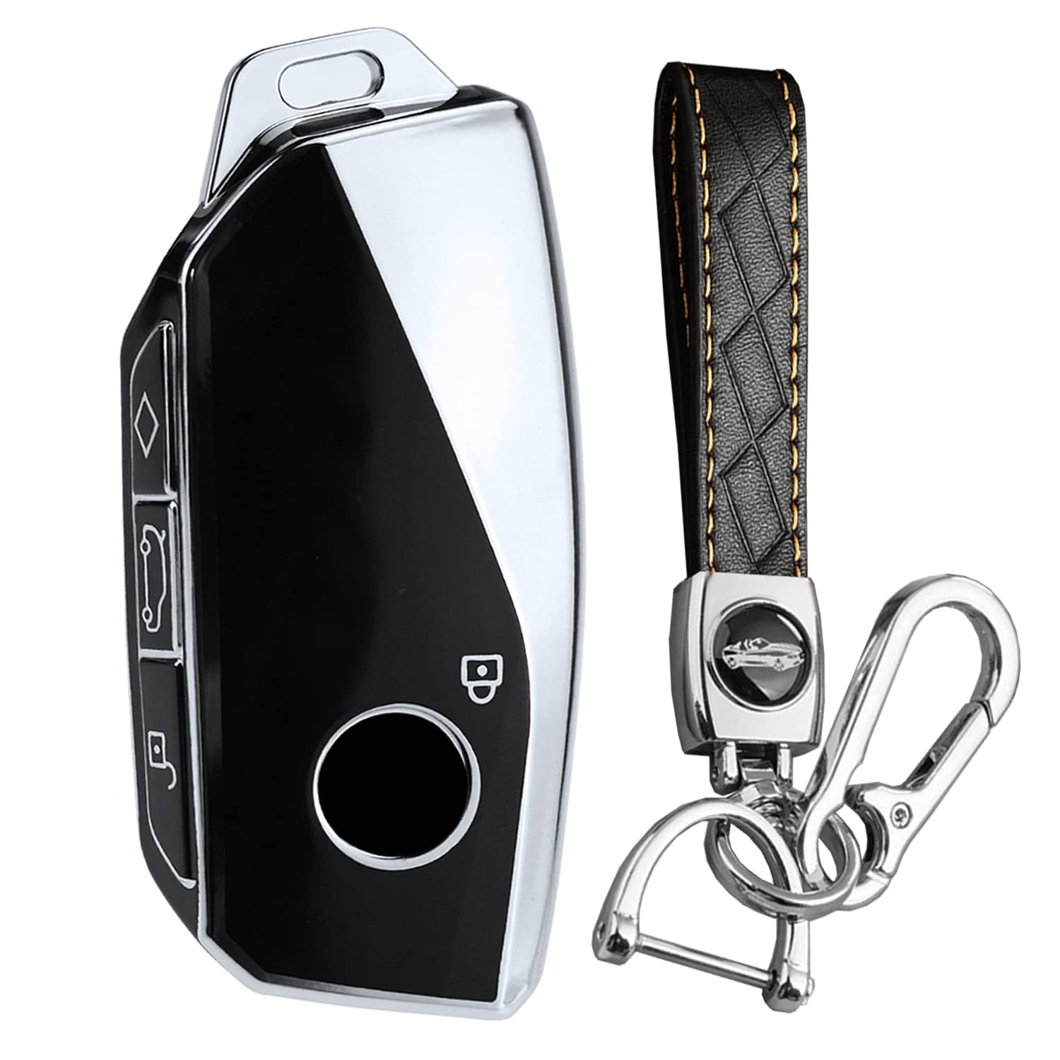 

[KUNIO] BMW Dedicated Key Cover Key Cover Key Cover Protection Genuine New Model for чёрный