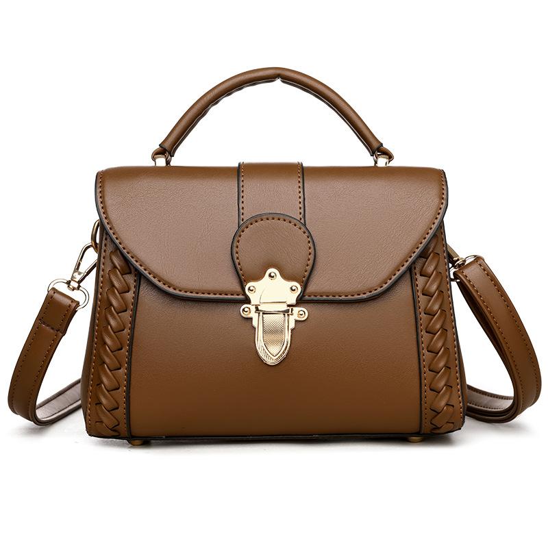 2026 New Fashion Soft Shoulder Bag Simple Handheld Crossbody Women's Small Square Bag