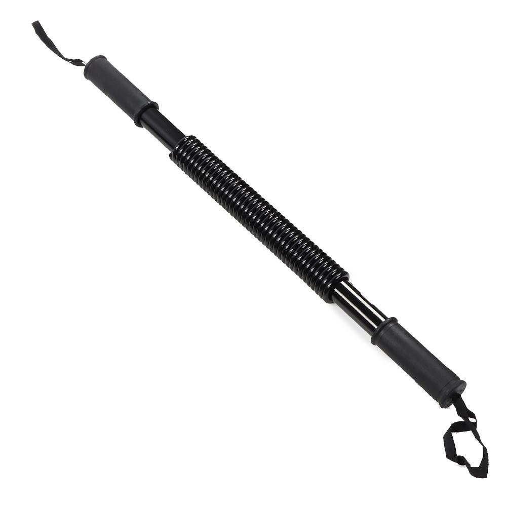 Arm Power Exerciser Spring Forearm Strength Muscle Trainer Chest Expander Gym EquipmentBlack 50KG