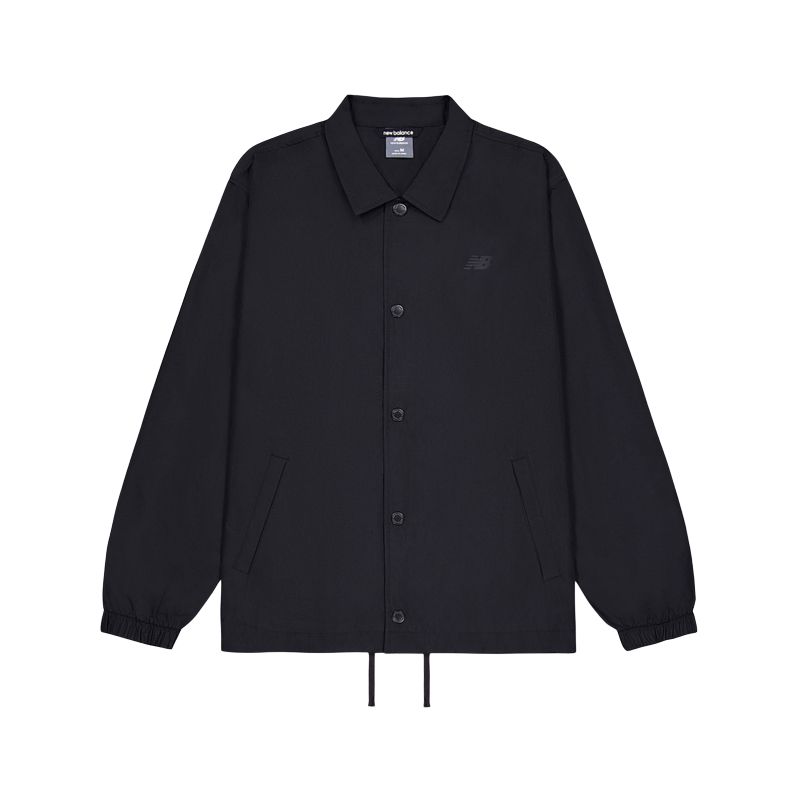 New Balance Jackets Men s Black Lapel Moderate Other AMJ53317-BK L