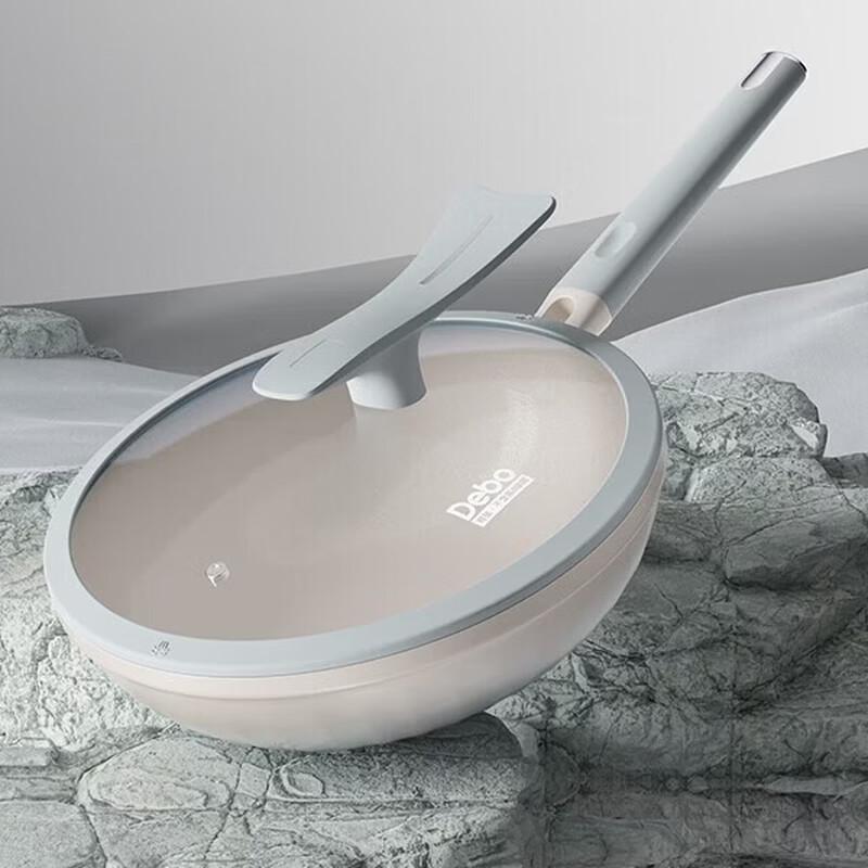DeBao Eiffel 28cm Ceramic Non-stick Wok