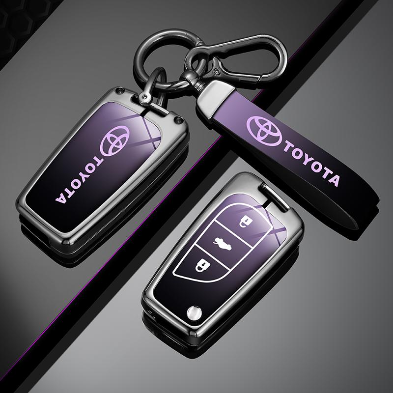 Husă de protecție din aliaj pentru cheie auto de la distanță Hot For Toyota pentru Toyota Auris Corolla Reiz Avensis Verso Yaris Aygo Rav4 Scion TC IM 2015 2016