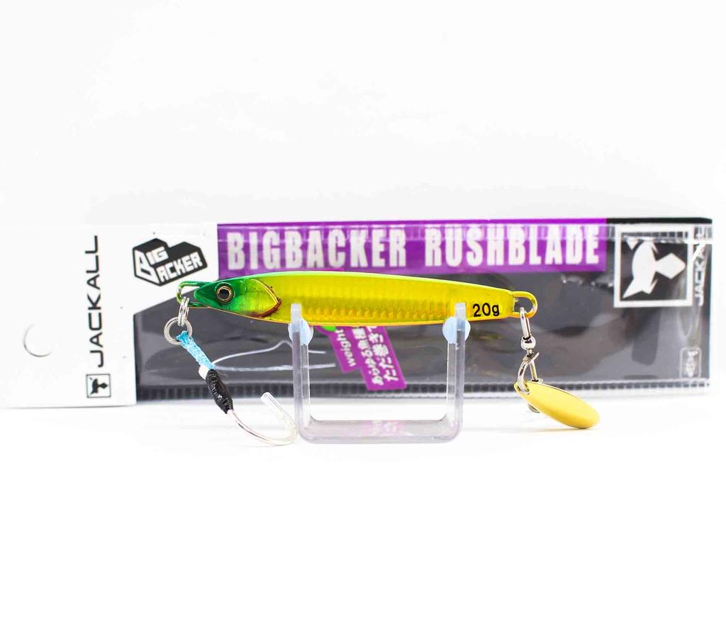 Jackall Big Backer Rush Blade 20 Grammes Naufrage Leurre Chart Iwashi
