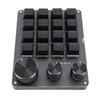 Custom Keypad NaMacro Pad Programmable 16 Key Wired Small Mechanical Gaming Keyboard for Copying Pasting PS Graphics