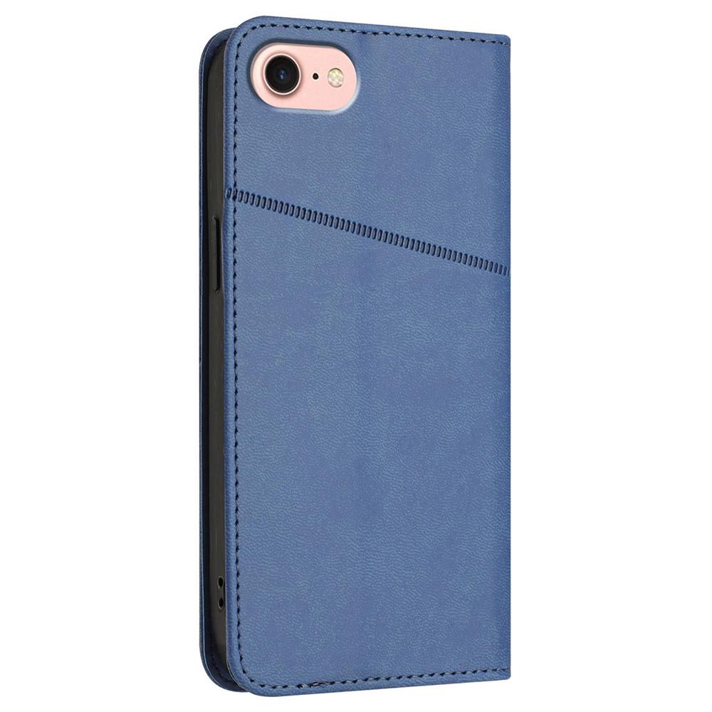 For iPhone 16e Wallet Case Magnetic Closure Leather Flip Phone Cover with Stand