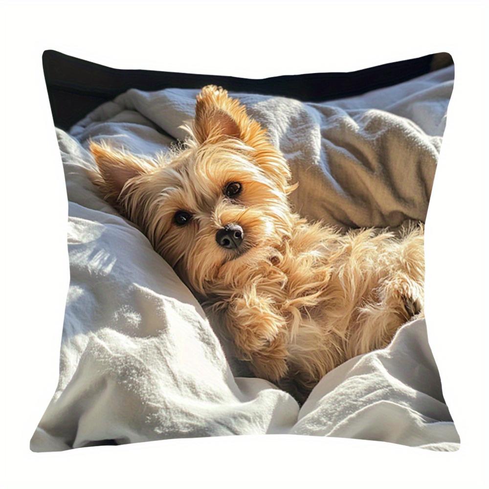 

Adorable PetPrinted Cushion Covers Dogs Cats in Various Poses Sofa seat mattress coverhome decoration 45cmx45cm