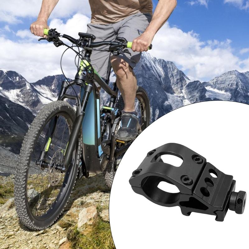 Flashlight Scope Mount Holder Alloys Flashlight Tube Clamps Sight Brackets Tactically Rings Flashlight Torches Rail Moun