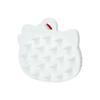 Sanrio Shampoo Hello 113000 Face-Shaped Brush, Kitty,