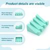 Silicone Drainage Soapdish, Automatic Drainage Soap Rack, Bathroom Soap Rack, Bathroom Accessories  Soap Holder Container