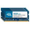 OWC 64GB X 2400MHz DDR4 Memory Upgrade for the 2017 iMac with Retina 5K Display (4 16GB) SO-DIMM PC4-19200 27-inch (OWC2400DDR4S64S)