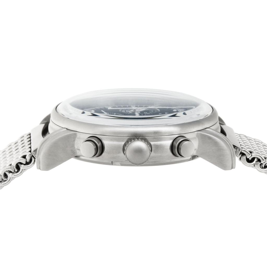 Armbanduhr Special Edition 100 Jahre 100. Jubiläum Schwarzes Zifferblatt Edelstahl Quarz 43MM Deutschland Uhr Silber [Zeppelin] 7680-M2 Herren [Artikel]