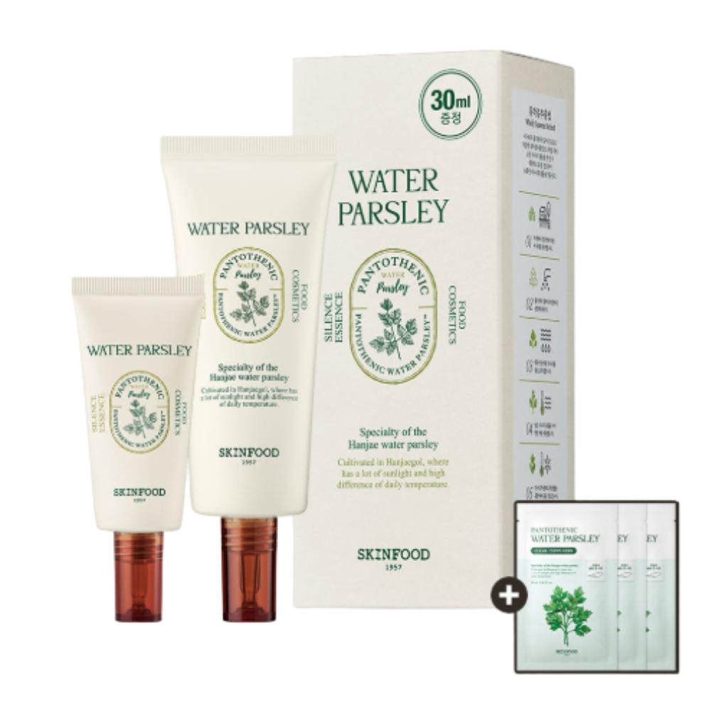 

Skinfood Pantothenic Water Parsley Silence Soothing Cream Essence 70ml + 30ml