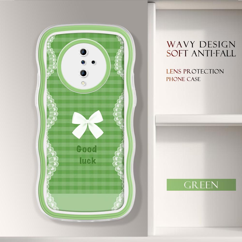 

Модний м який хвилястий чохол для телефону з мультяшним візерунком Захист камери Ударостійкий чохол для мобільного телефону для Vivo Vivo V30E 5G