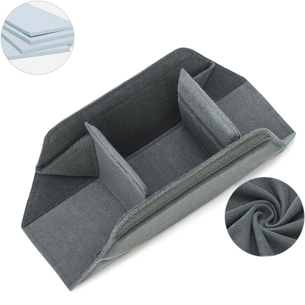 Adjustable Interior Camera Organizer Cube Soft Lining Collapsible Structure Anti Shock Protection for SLR Gear