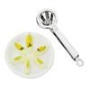 with Handle Egg Slicer Section Divider Food Splitter Hexagonal Cutting Egg Cutter  Kitchen Gadget