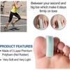 Toe spacer, 8-piece toe separator for toe alignment and overlapping toes and hammertoe pain relief