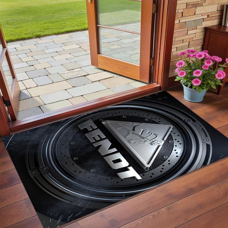 Fendt Print Crystal Velvet Plush Rug Wear?Resistant Anti?Slip Floor Mat For Indoor Household Decoration