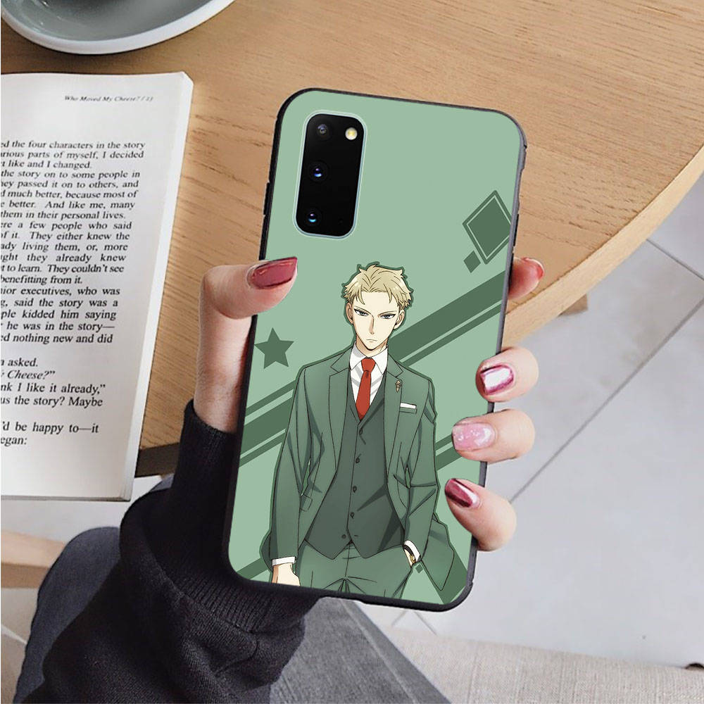 

AD81 SPY×FAMILY Черный чехол для OPPO Reno 8 6 5 4 Pro Find X3 A17 A31 A38 A40 A53 A54 A55 A74 A76 A78 A77 A80 A94 A95 A96 Pro Мягкий чехол OPPO A3S олений