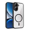 KEYSION Transparent Magnetic Phone Case for Xiaomi POCO X8 Pro Max Silicone+PC HD Clear Shockproof Back Cover for POCO X8 Pro