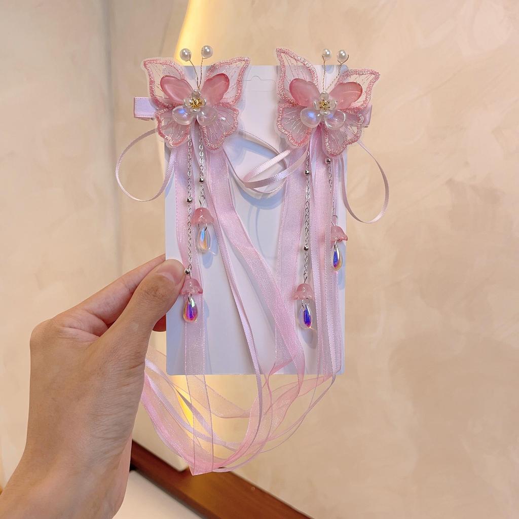 Ancient Style Tassel Hanfu Hair Accessories for Women & Girls - Chinese Princess Hair Clips