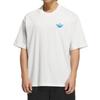 adidas Originals LM TEE Oversized Graffiti Logo T-Shirt White KE5793