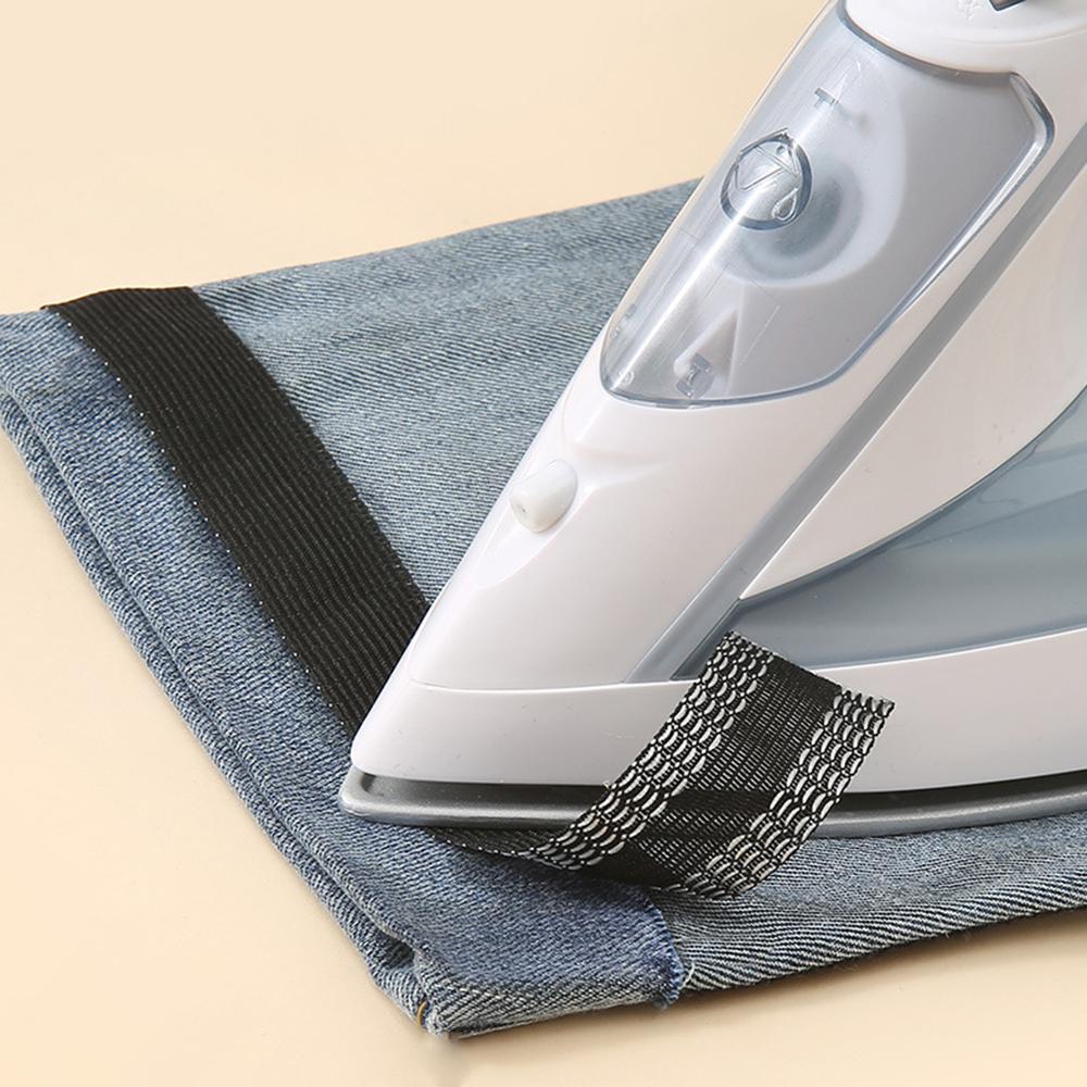 4Pcs 2m Self Adhesive Pants Edge Shorten Stickers Patches for Jeans Trousers Hemming Tape