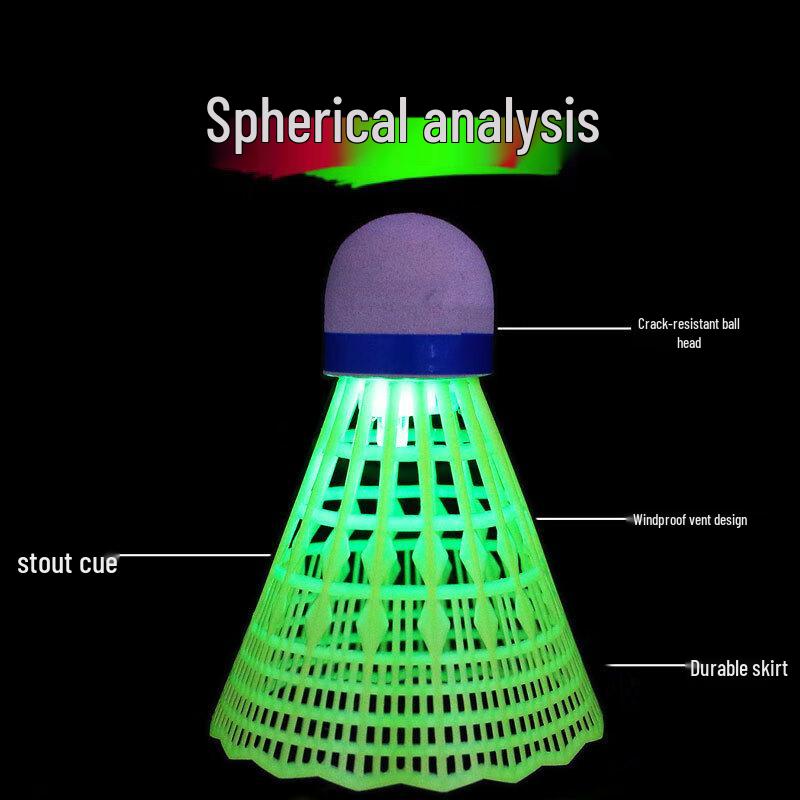 Luminous LED Badminton Shuttlecocks